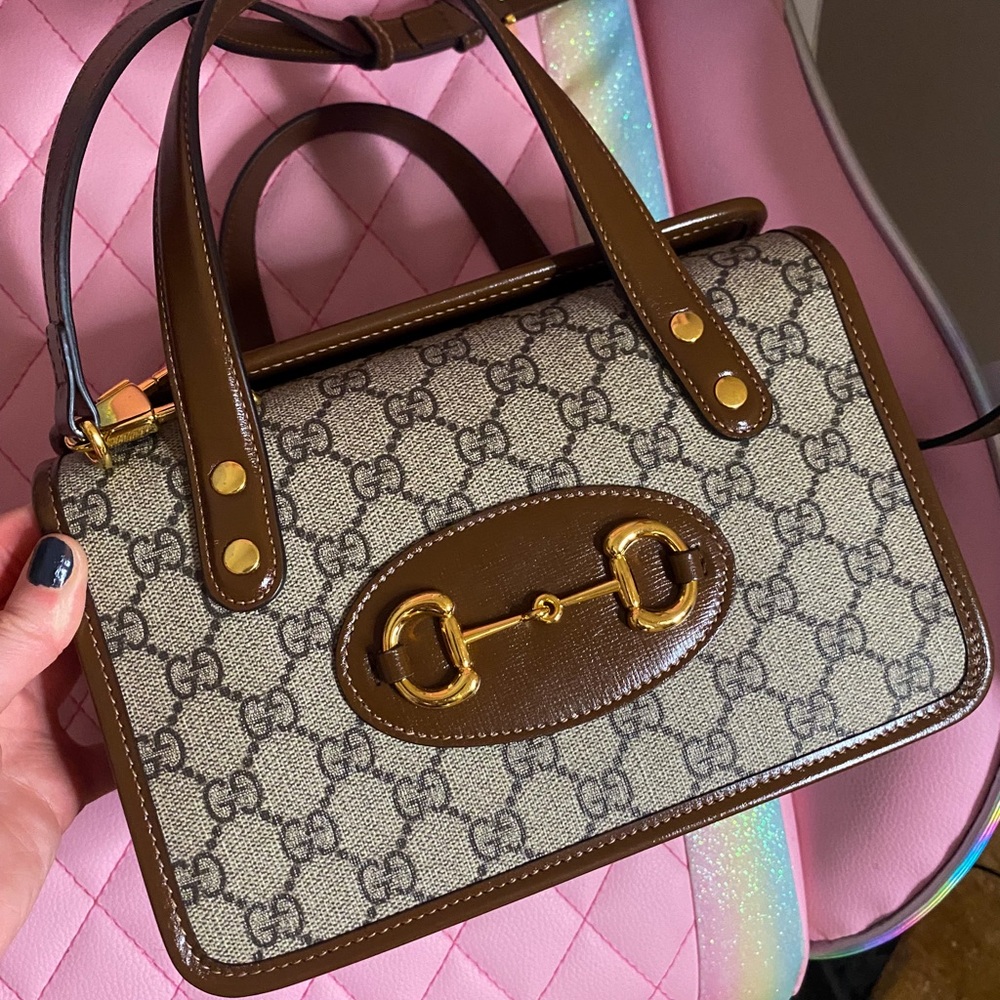 Gucci Horsebit 1955 mini top handle bag